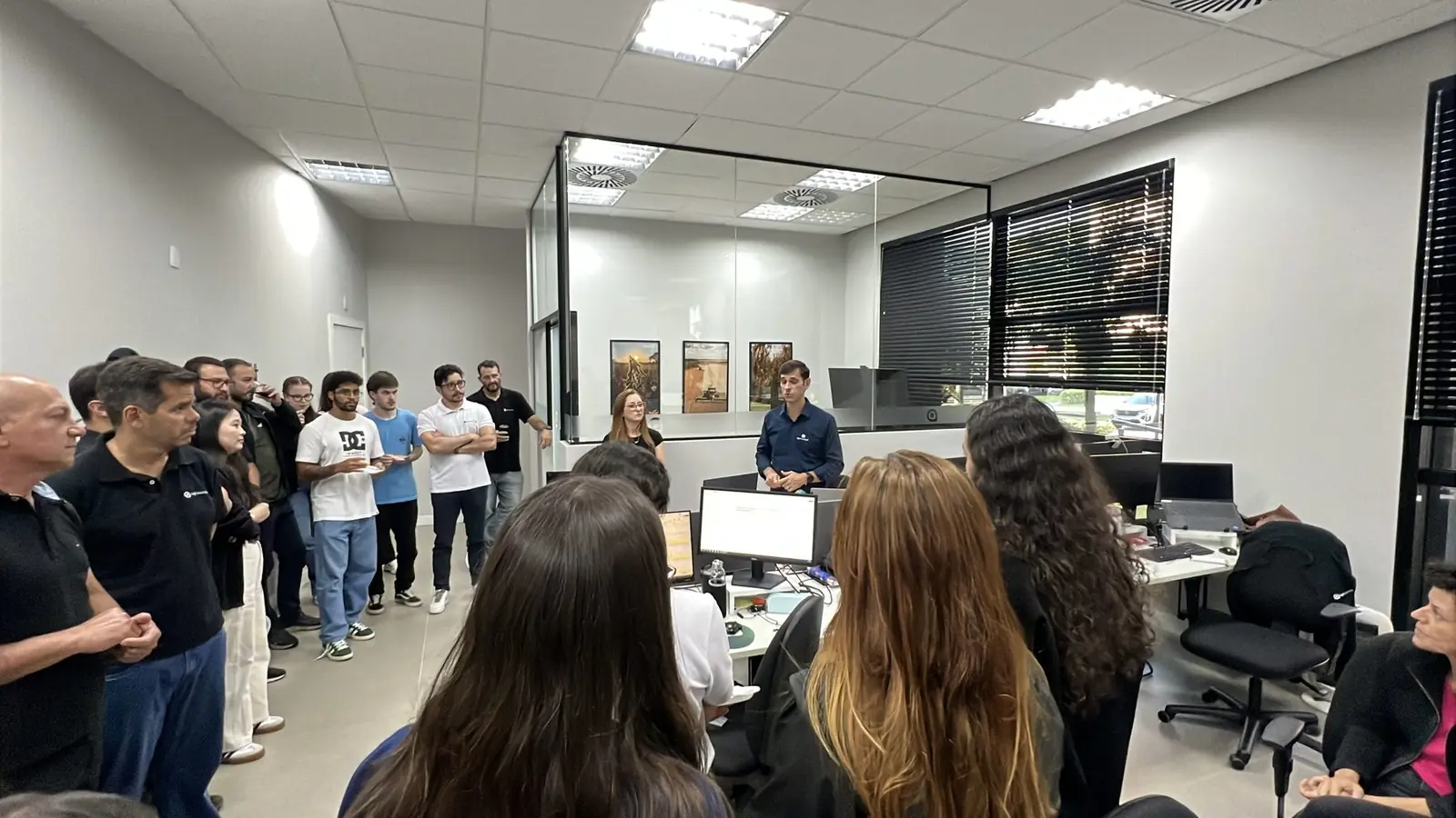 Equipe da Agroconsult no escritório de Florianópolis
